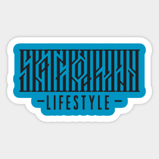 Skateboard Lifestyle Sticker